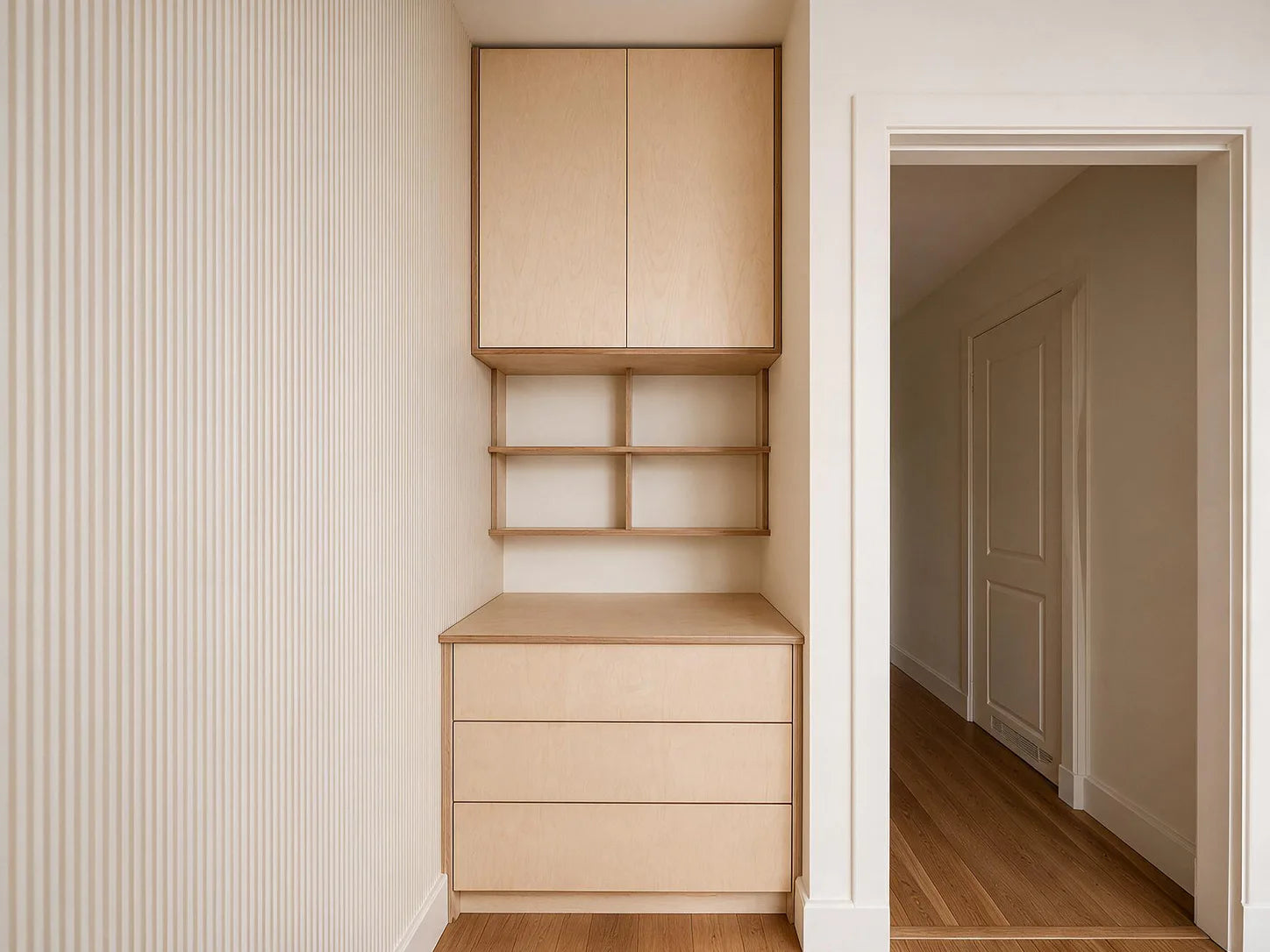 Tom and Yara plywood cabinet project